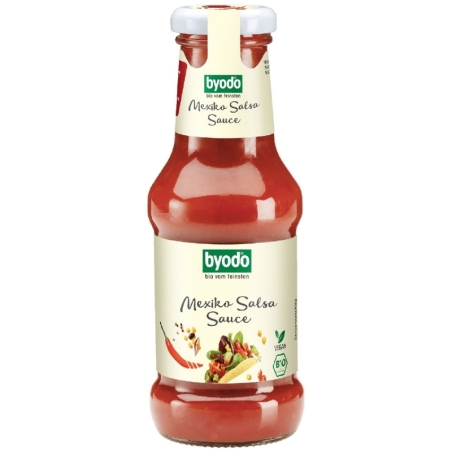 Sos mexico salsa fără gluten, bio, 250ml, Byodo