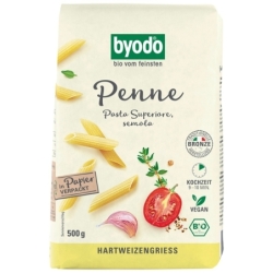 Penne semola, bio, 500g, Byodo