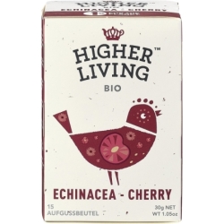 Ceai de echinaceea și cireșe, bio, 30g, Higher Living