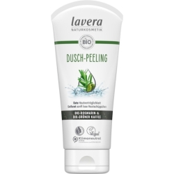 Exfoliant pentru duș cu rozmarin bio și cafea verde bio, 200ml, Lavera