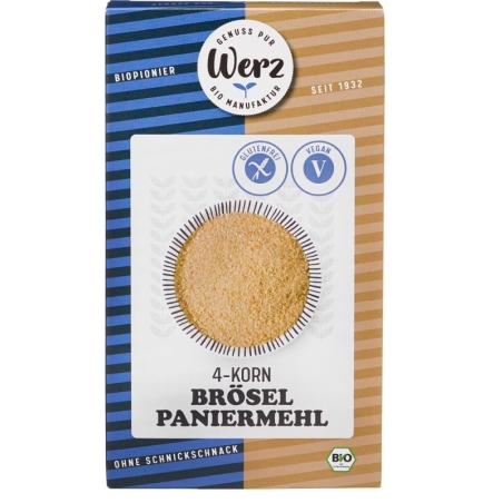 Pesmet bio din 4 cereale fără gluten, 200g, Werz