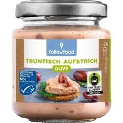 Cremă de ton cu măsline bio, 110g, Followfish