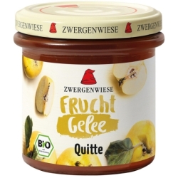 Jeleu bio de gutui fără gluten, 160g, Zwergenwiese