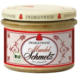 Unsoare vegetală bio cu migdale fără gluten, 150g, Zwergenwiese