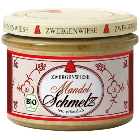 Unsoare vegetală bio cu migdale fără gluten, 150g, Zwergenwiese