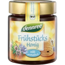 Miere polifloră bio pentru mic dejun, 500g, Dennree