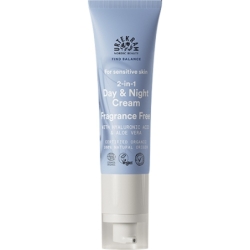 Cremă sensitiv 2 în 1 fără parfum pentru zi și noapte, 50ml, Urtekram