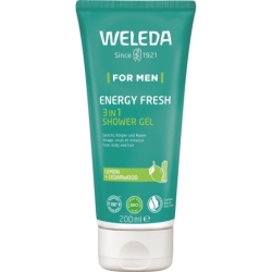Gel de duș Energy 3 în 1 pentru bărbați, 200ml, Weleda