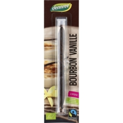 Păstăi bio vanilie Bourbon, 2buc., Dennree