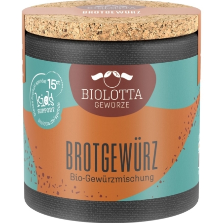 Mix bio de condimente pentru pâine, 35g, BioLotta