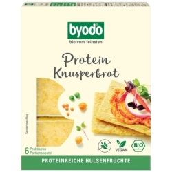 Pâine bio proteică crocantă fără gluten, 110g, Byodo