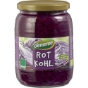 Varză roșie bio la borcan, 680g, Dennree