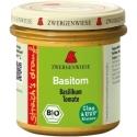 Cremă tartinabilă Basitom cu busuioc și tomate fără gluten, bio, 135g, Zwergenwiese