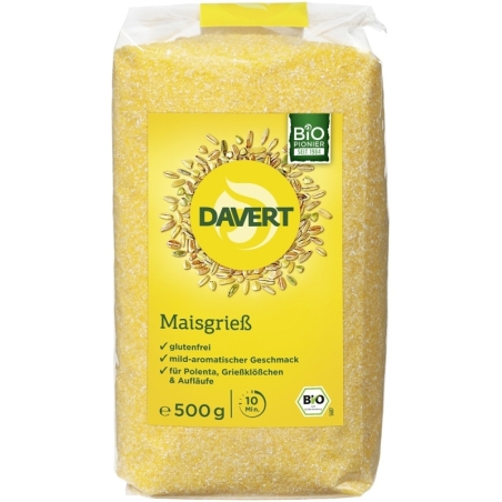 Faina bio pentru mămăligă fără gluten, 500g, Davert