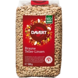 Linte maro bio, 500g, Davert