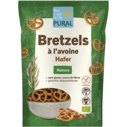 Covrigei bio din ovăz fără gluten, 80g, Pural