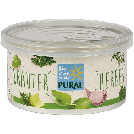 Pate vegetal bio cu ierburi aromatice, 125g, Pural