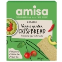 Crispbread (pâinici) veggie garden, bio, 100g, Amisa