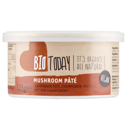 Cremă tartinabilă, cu ciuperci, bio, 125g, Bio Today