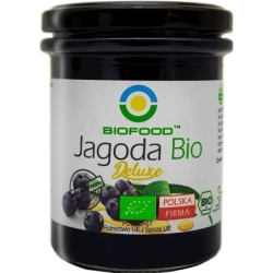 Afine de pădure întregi în sirop de agave, bio, 200g, Biofood