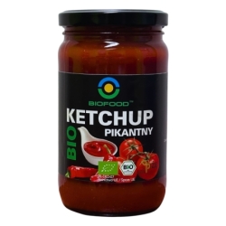 Ketchup picant, bio, 350g, Biofood