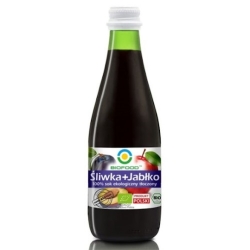 Suc de prune și mere, bio, 300ml, Biofood