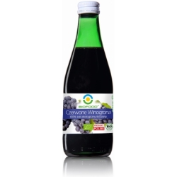 Suc de struguri roșii, bio, 300ml, Biofood
