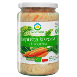 Varză lactofermentată cu morcovi, bio, 700g, Biofood