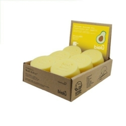 Balsam de păr, solid, cu avocado, eco, 60g, Biolu