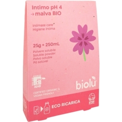 Gel pentru igiena intimă, cu eucalipt și nalbă, pudră - refill, eco, 25g, Biolu