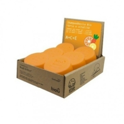 Șampon și gel de duș solid, cu Vitamina A, C și E, eco, 12 buc. x 55g, 660g, Biolu