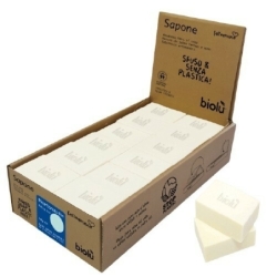 Săpun solid, cu bicarbonat, eco, 24 buc. x 140g, 3360g, Biolu