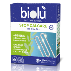 Tablete anticalcar, cu tea tree, eco, 20 buc. x 2.375g, 47.5g, Biolu