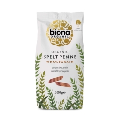Penne din grâu spelta integral, eco, 500g, Biona