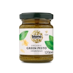Pesto verde, borcan, eco, 120g, Biona