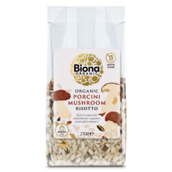 Risotto cu hribi, bio, 210g, Biona