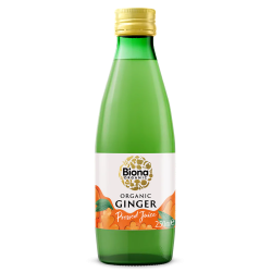 Suc de ghimbir, sticlă, bio, 250ml, Biona