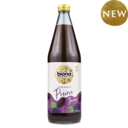 Suc de prune, sticlă, bio, 750ml, Biona