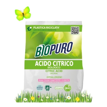 Acid citric pentru rufe, hipoalergen, eco, 450g, Biopuro