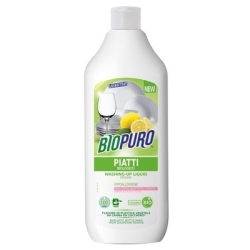 Detergent pentru vase, hipoalergen, eco, 500ml, Biopuro