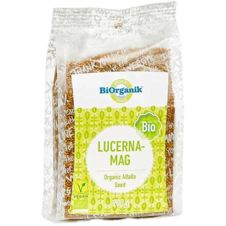 Lucernă (Alfalfa) semințe pentru germinat, bio, 200g, BiOrganik