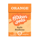 Bomboane cu portocale, îndulcite cu xylitol, bio, 30g, Birkengold
