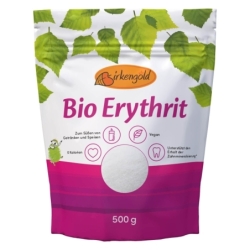 Erythritol, îndulcitor, bio, 500g, Birkengold