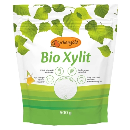 Xylitol din porumb, bio, 500g, Birkengold