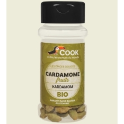 Cardamon întreg, bio, 25g, Cook