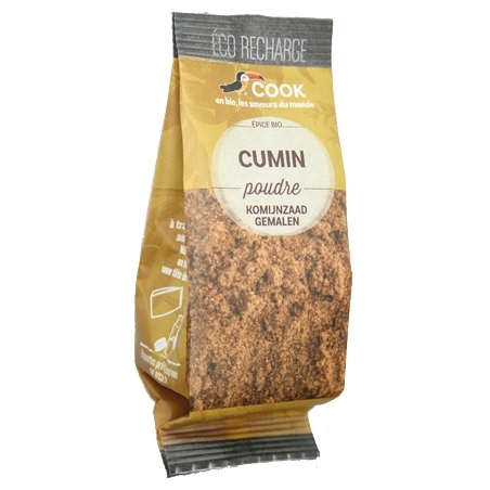 Chimion măcinat, refill, bio, 40g, Cook