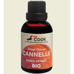 Extract de scorțișoară, bio, 50ml, Cook