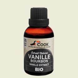 Extract de vanilie Bourbon, bio, 40ml, Cook