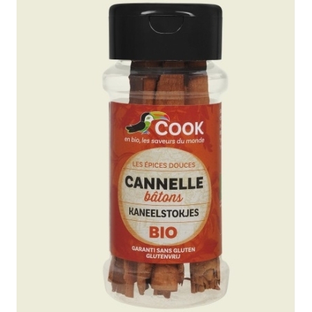 Scorțișoară, coajă, bio, 12g, Cook