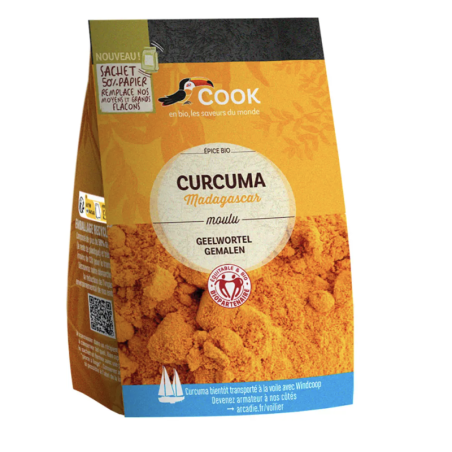 Turmeric pudră, 100g, Cook